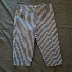 SABRINAS XL STRIPPED CAPRIS